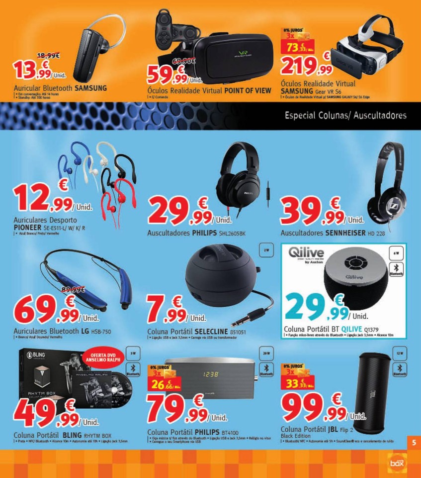 Novo folheto Jumbo Box 