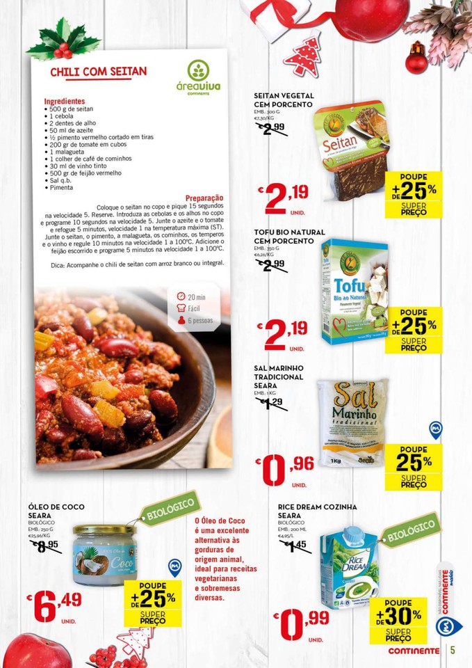 Antevisão folheto Continente área viva