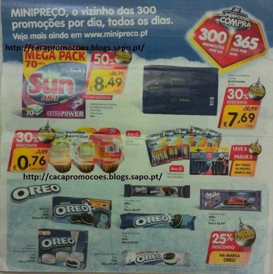 Antevisão folheto Minipreço 