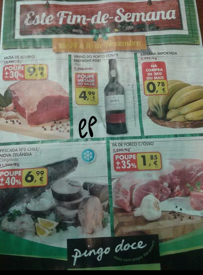 Antevisão folheto Pingo Doce Este Fim de Semana