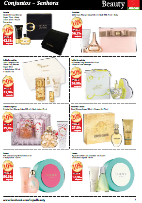 Novo folheto promoções Beauty Stores Especial Natal