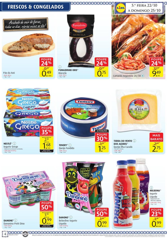 Antevisão folheto Promoções Lidl