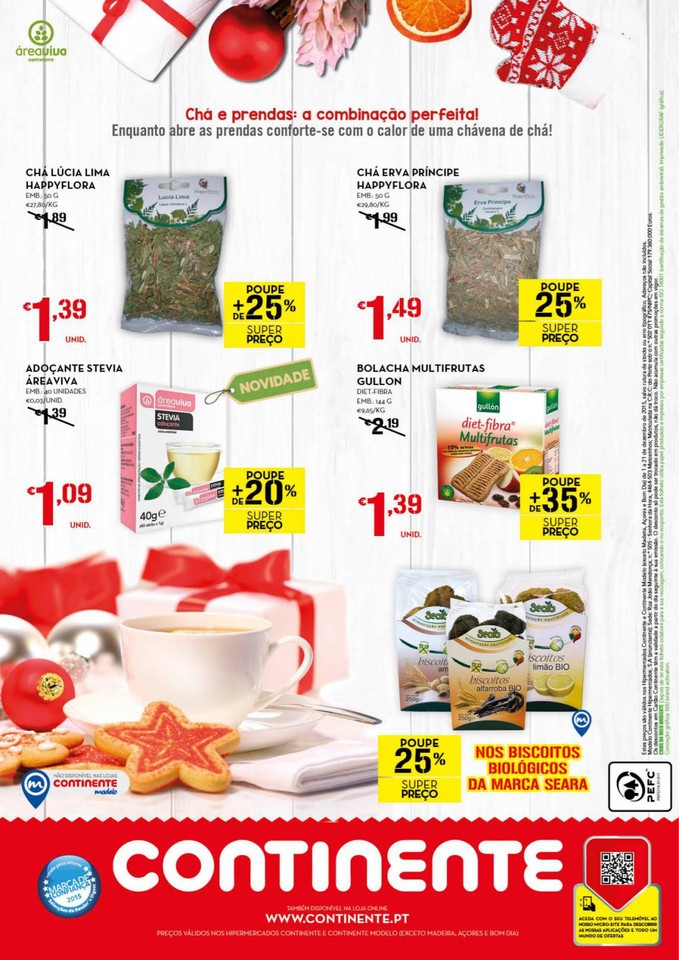 Antevisão folheto Continente área viva