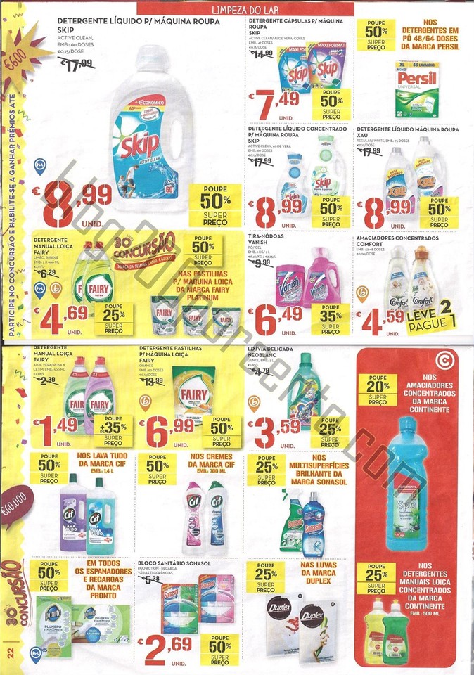 Antevisão folheto Continente 1 a 7 dez