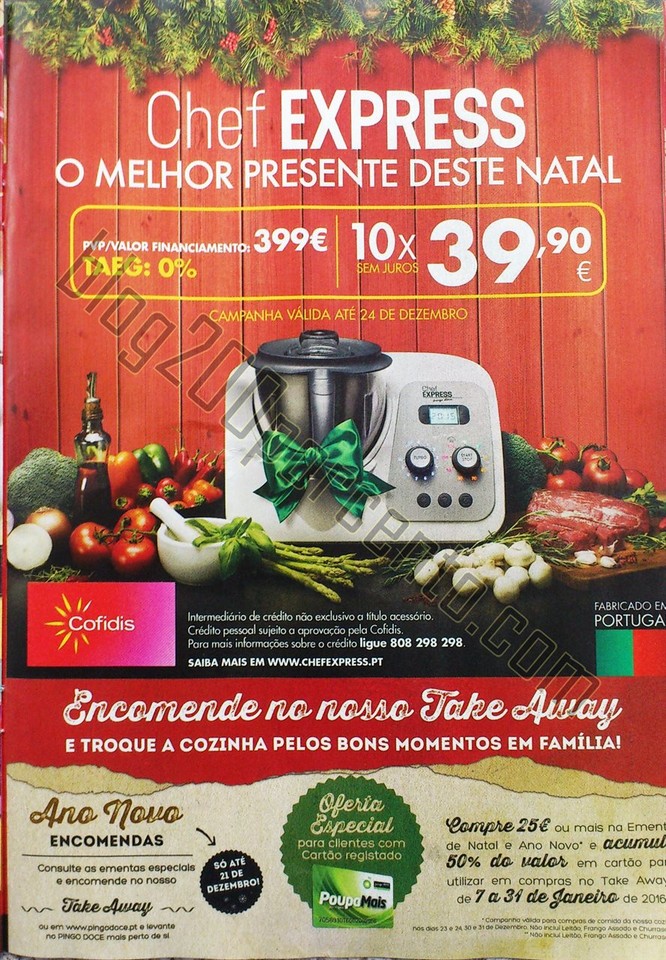 Antevisão Folheto PINGO DOCE Semana Natal promoç