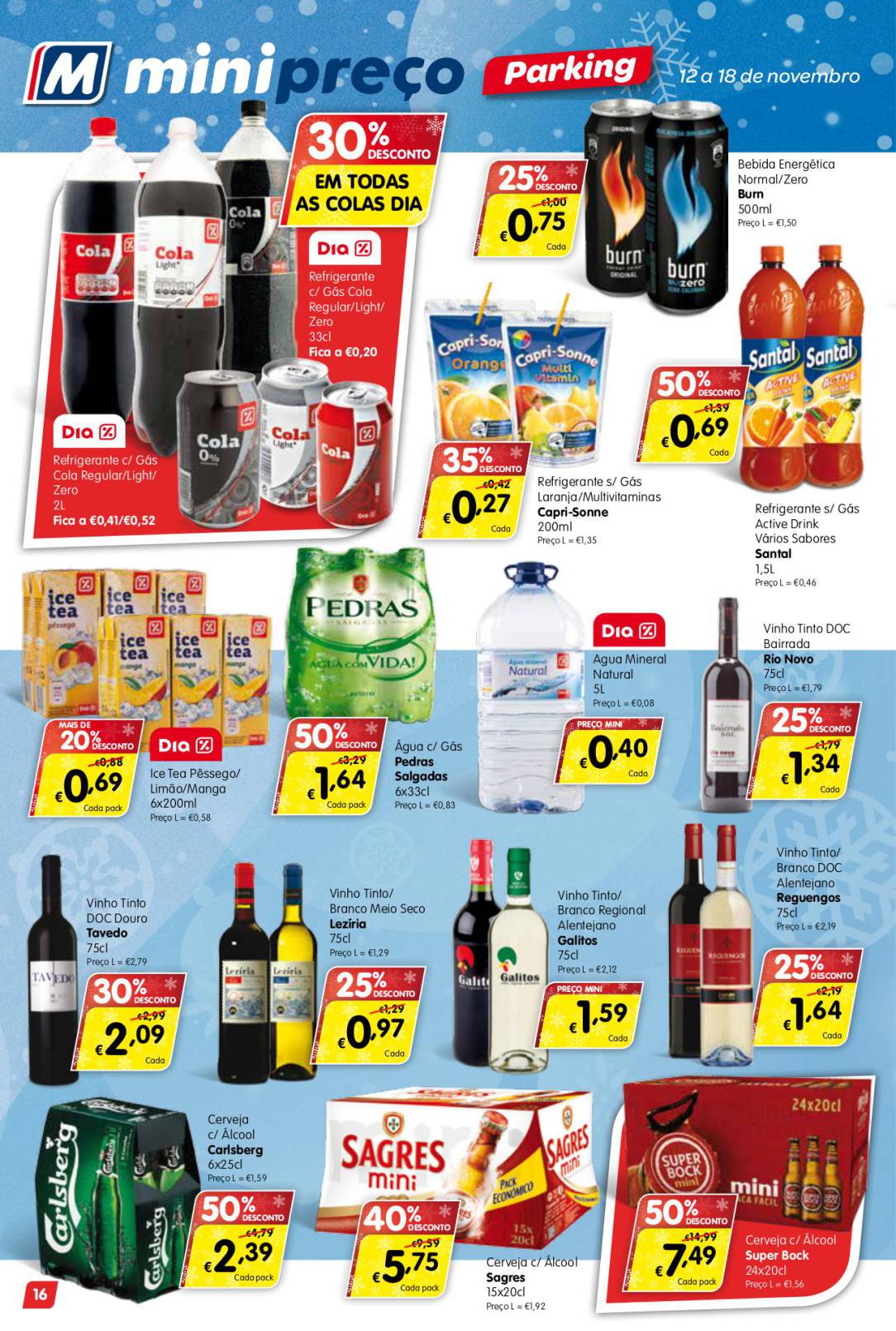 Antevisão folheto Minipreço Parking