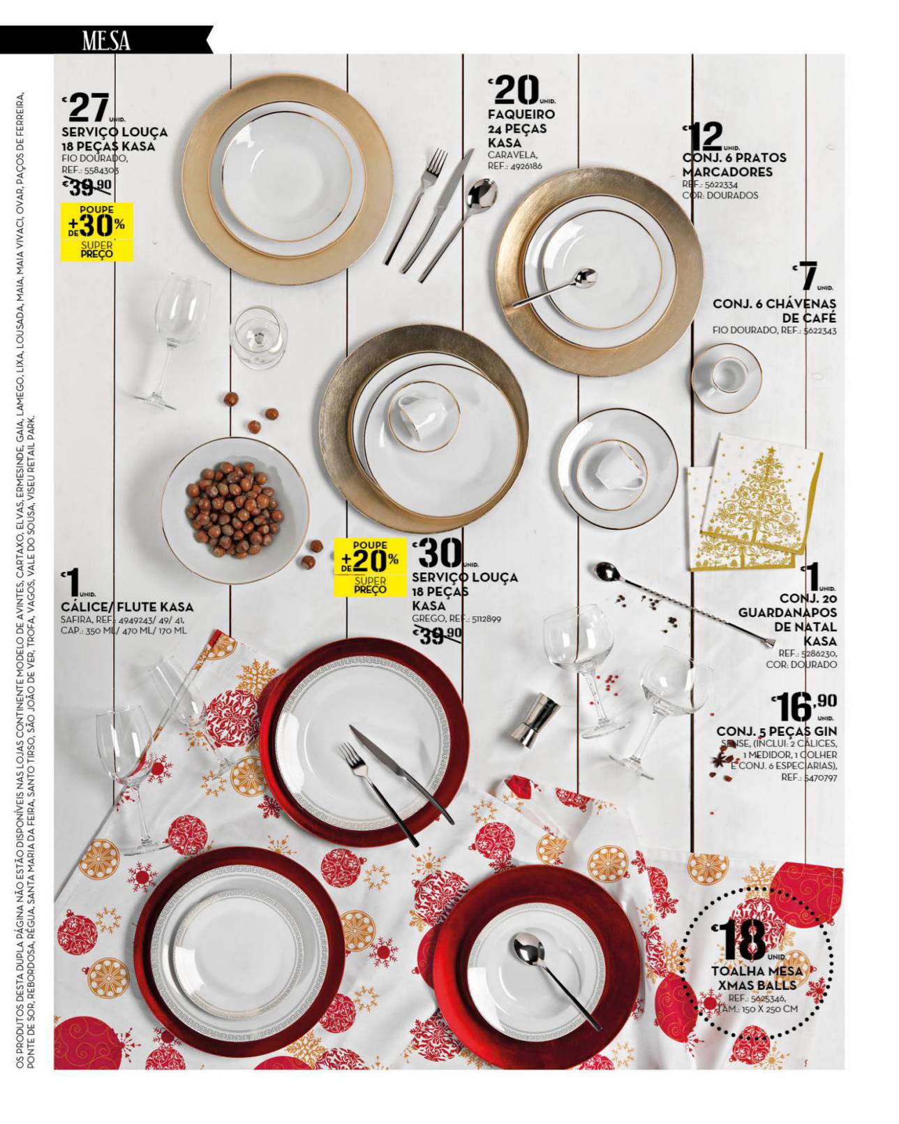 Antevisão folheto Continente especial Natal