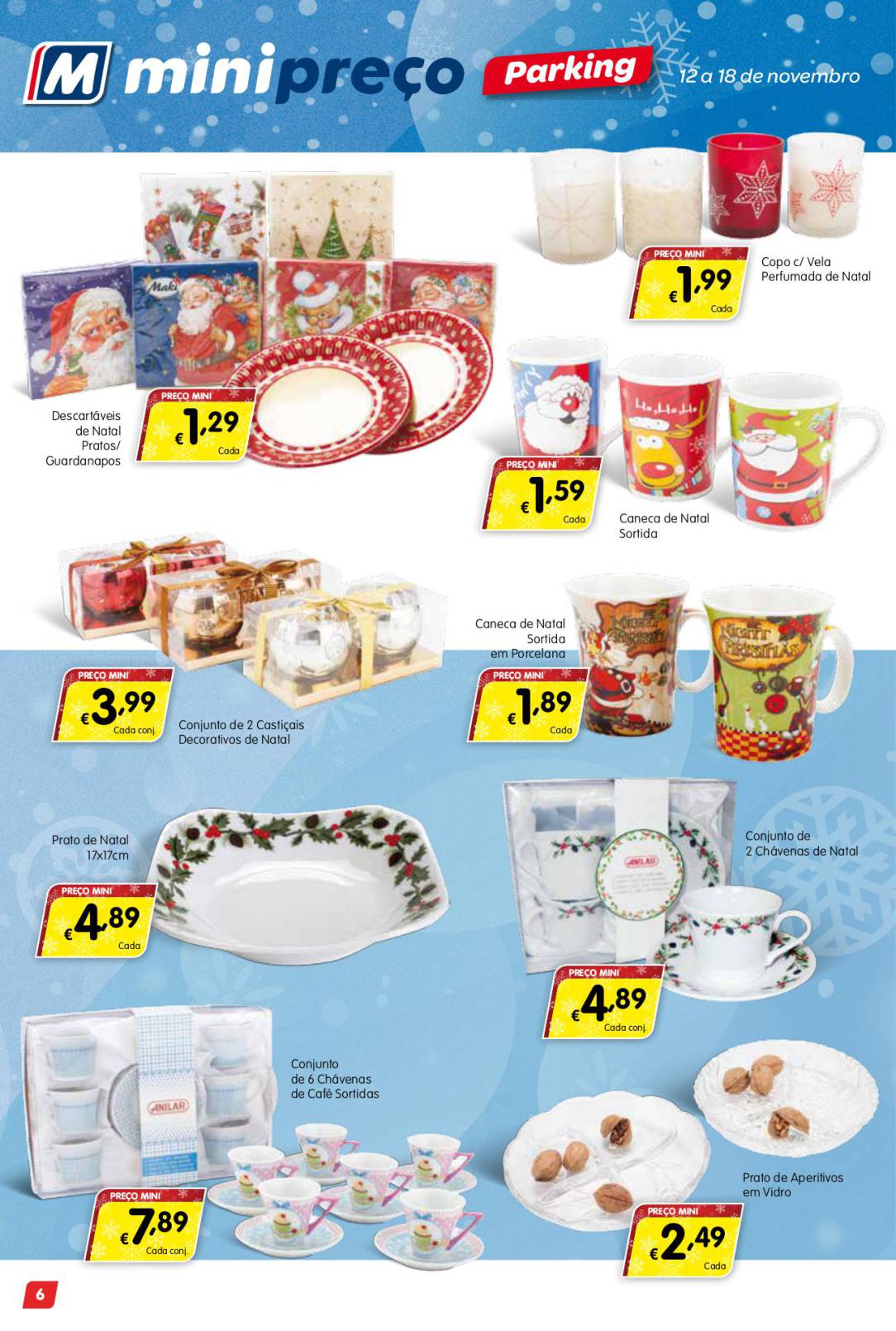Antevisão folheto Minipreço Parking