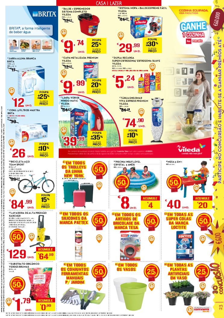 Antevisão folheto Continente  