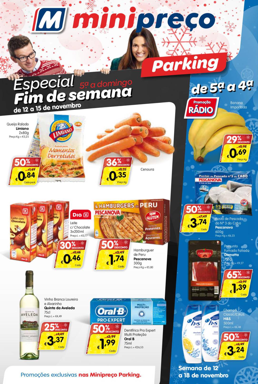 Antevisão folheto Minipreço Parking