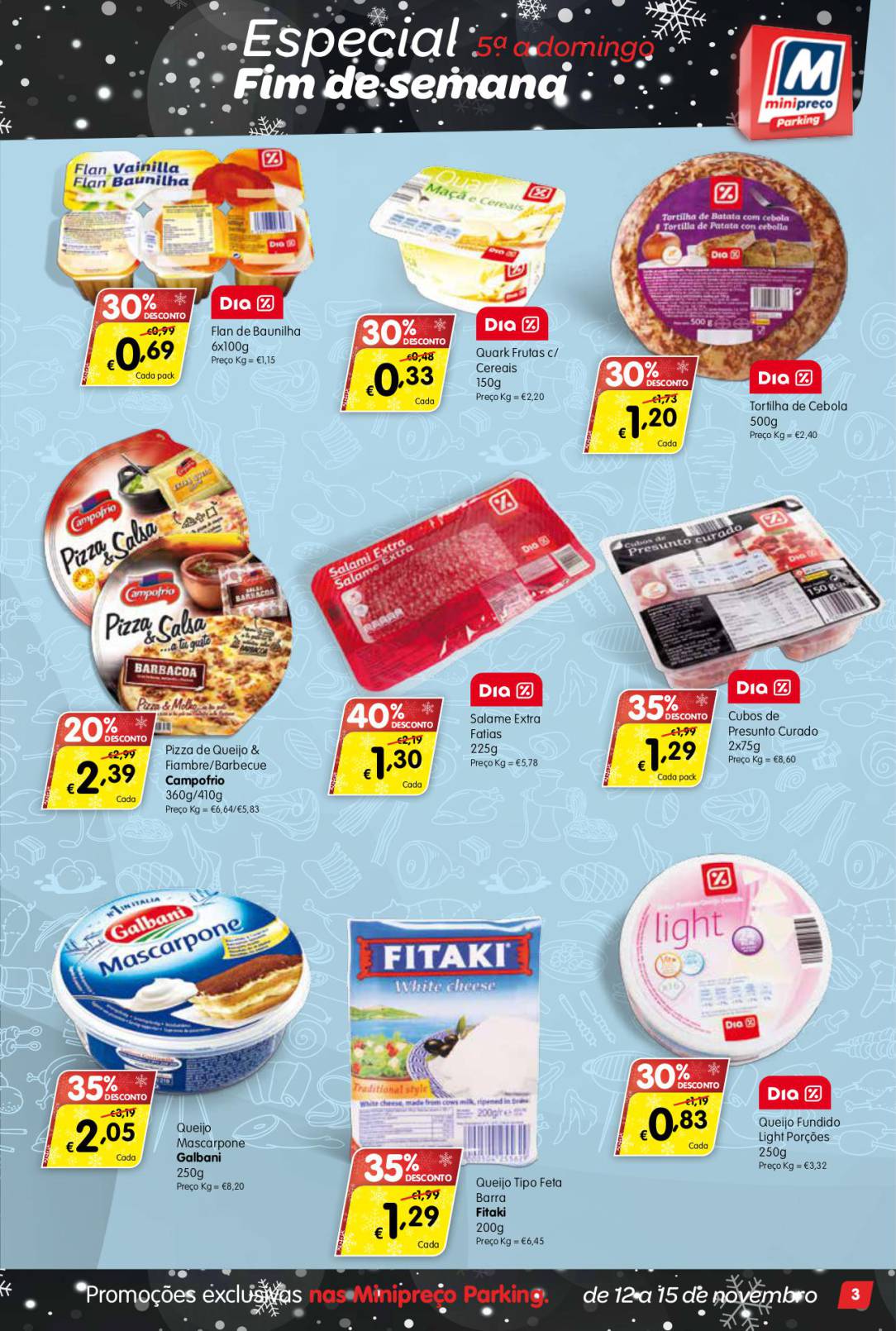 Antevisão folheto Minipreço Parking