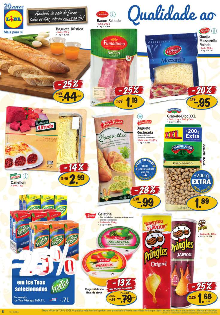 Antevisão folheto LIDL 13a19ag