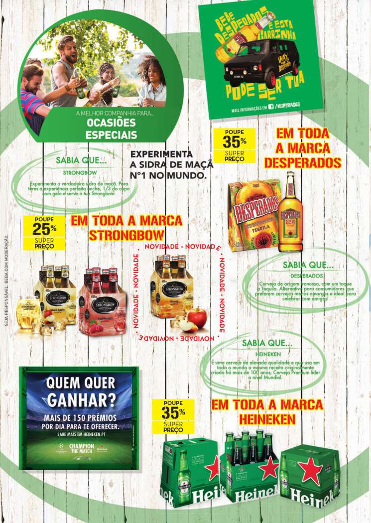 Antevisão folheto Continente Extra verão