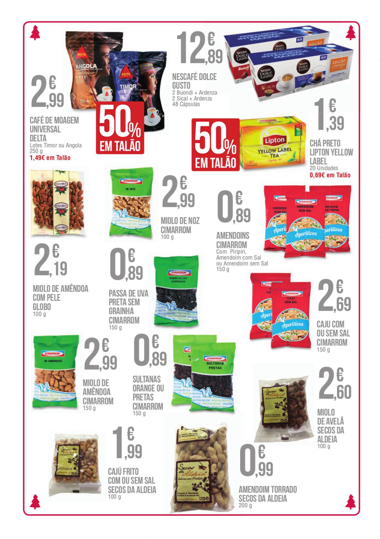 Novo folheto promoções El Corte Ingles 12a31dez