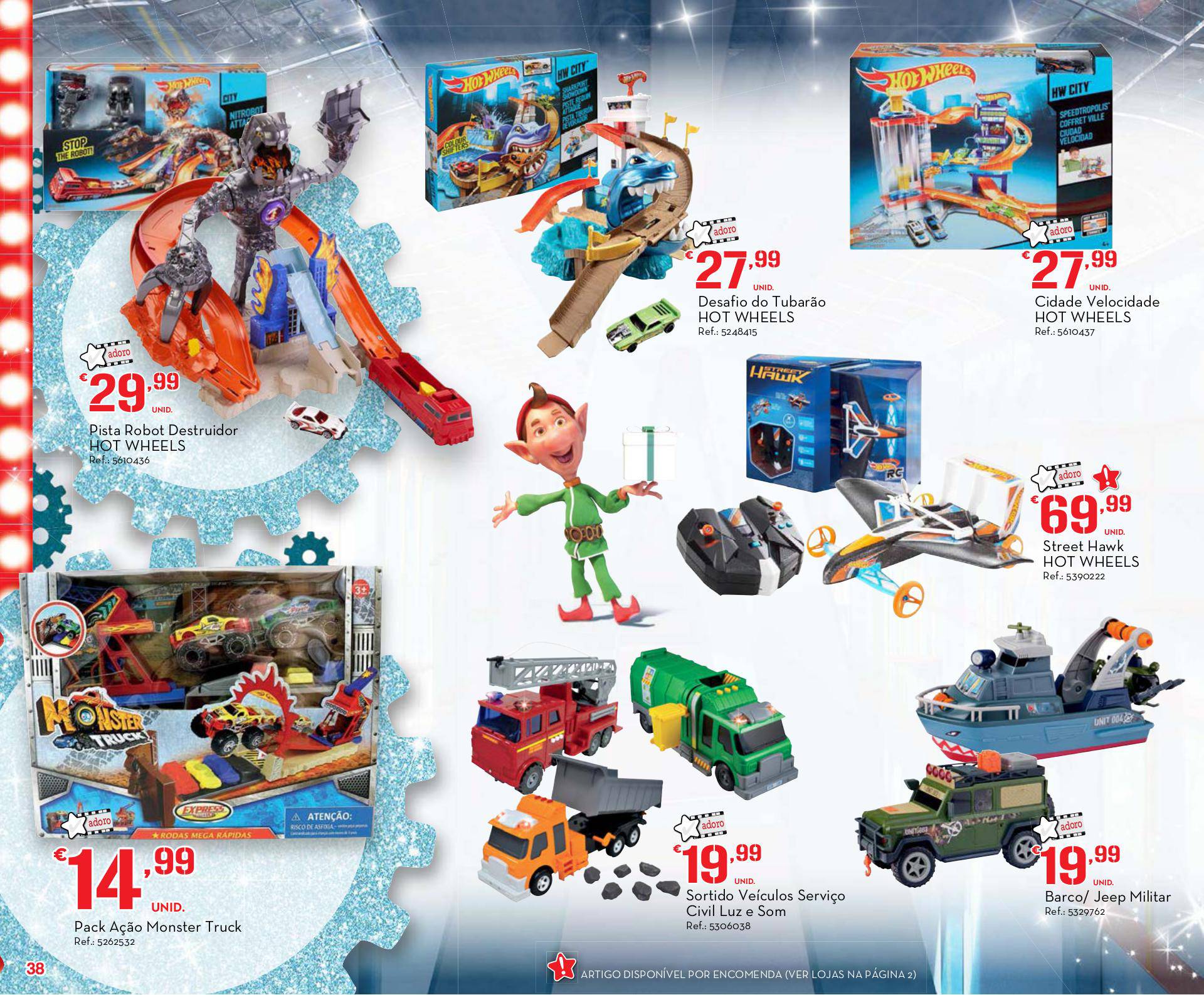 Antevisão folheto Continente especial brinquedos ilha da Madeira