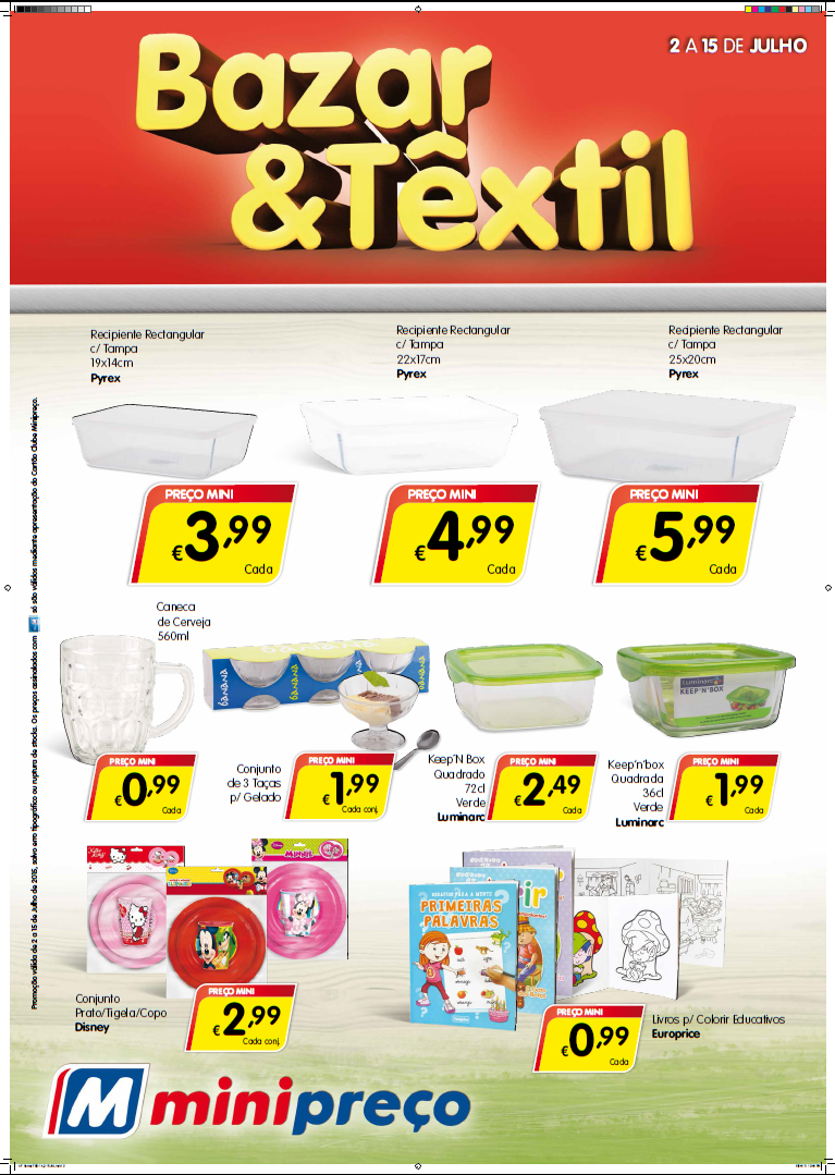 Antevisão folheto Minipreço  