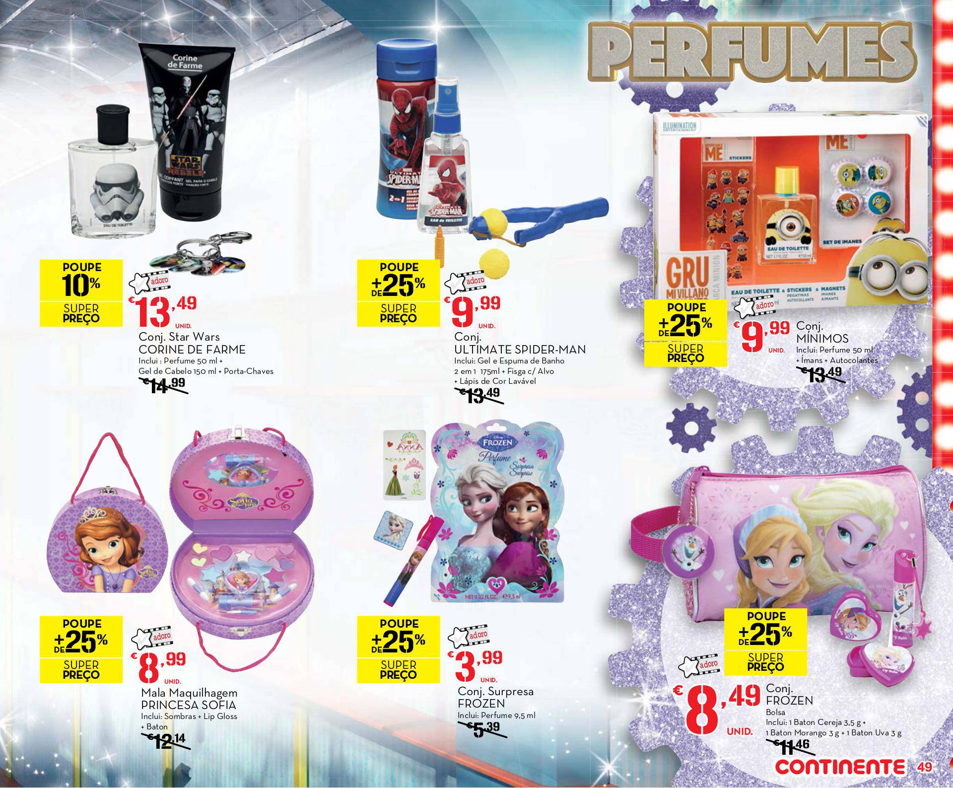 Antevisão folheto Continente especial brinquedos ilha da Madeira