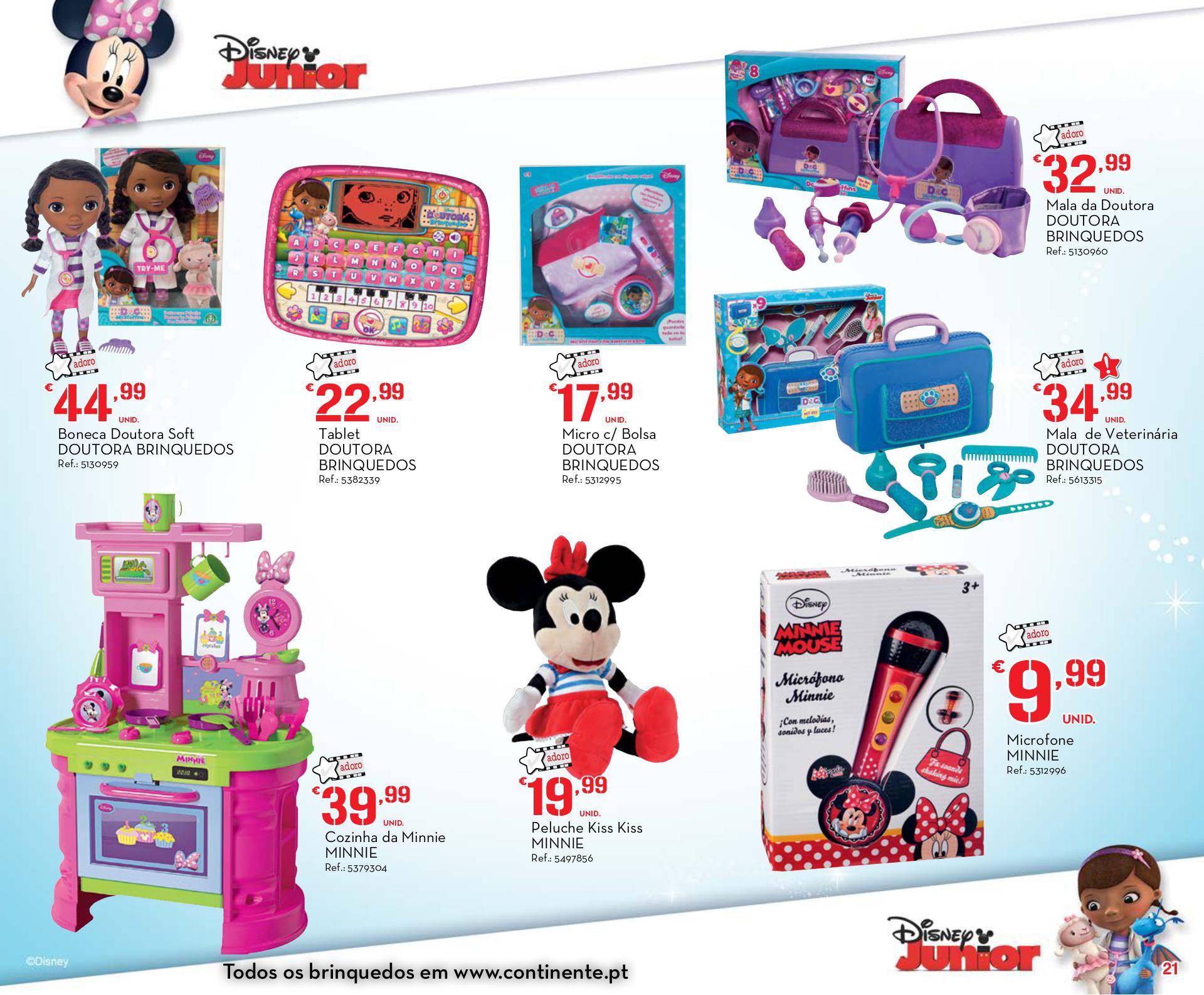 Novo folheto Continente especial brinquedos 